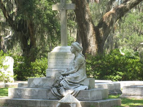 Bonaventure Cemetery Monument This Place Is Absolutely Breathtaking I