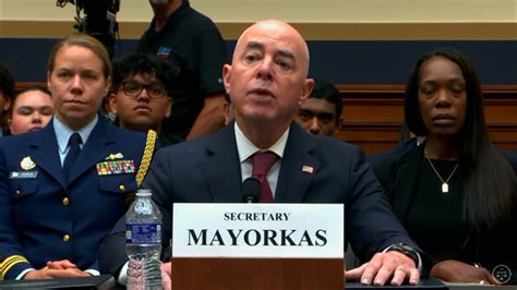 Homeland Security Secretary Mayorkas To Testify Before House Panel