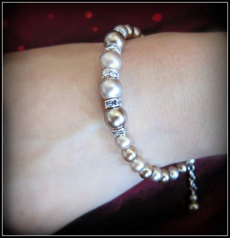 Bridesmaid Bracelet Swarovski Pearls Wedding Jewelry Etsy