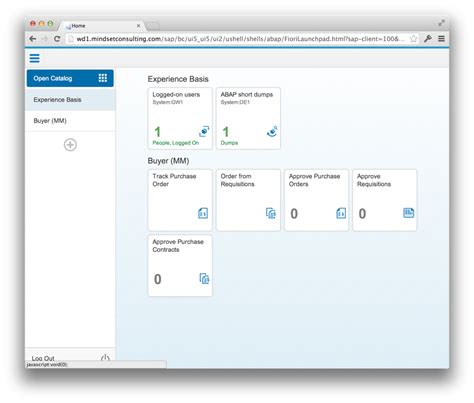 How To Setup The Sap Fiori Launchpad Mindset Consulting