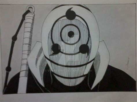 Obito Drawing By Vankevin13 On Deviantart