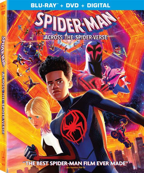 Spider Man Across The Spider Verse Digital And DVD Blu Ray Release