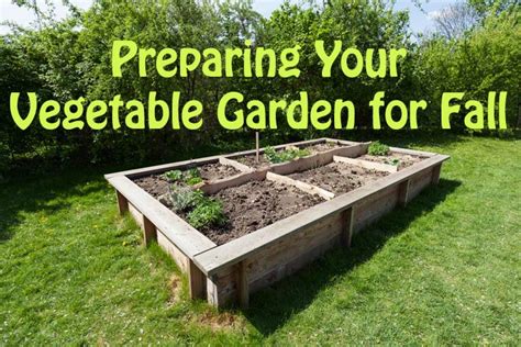 Preparing Your Vegetable Garden For Fall Quiet Corner