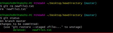 Git Status Javatpoint