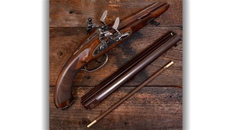 The Howdah 20 Gauge Double Barrel Flintlock Pistol Has A Deep History