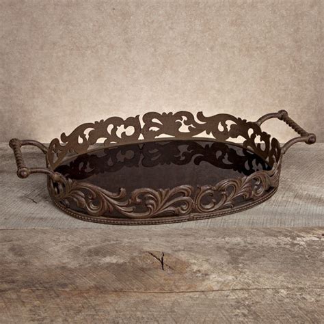 Gg Acanthus Leaf Collection Med Oval Tray Monalisa Sanders