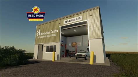 Ls19 Automotive Center Local Garage With Workshop V 10 Gebäude Mit