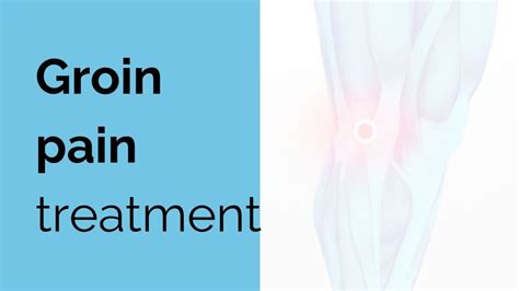 Groin Pain Treatment Sports Injury Online