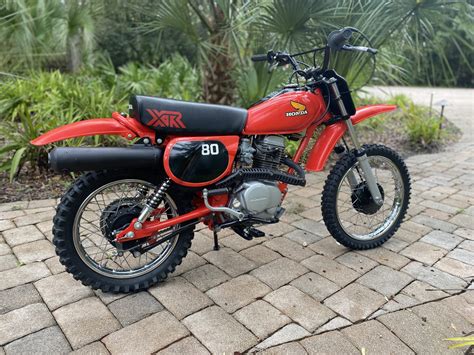 1981 Honda Xr80 Dirt Bike Is Simple Yet Rugged Offered Without Reserve