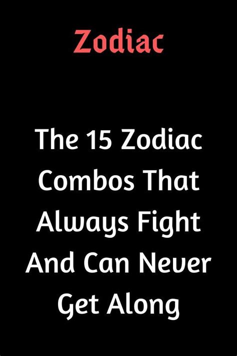 Both cancer and aquarius can be ambitious and determined. The 15 Zodiac Combos That Always Fight And Can Never Get ...
