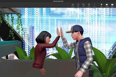 Microsofts Mesh For Teams Brings 3d Avatars And Virtual Spaces