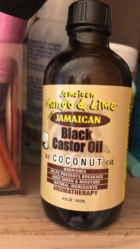 Jamaican Black Castor Oil Eyebrows Massage Oil Eyebrow Enhancer