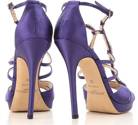 Zapatos De Mujer Jimmy Choo Detalle Modelo Night Satin Iris