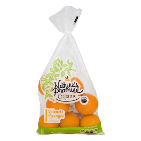 Save On Natures Promise Organic Valencia Oranges Order Online Delivery