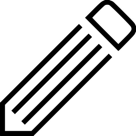 Pencil Svg Png Icon Free Download (#487972) - OnlineWebFonts.COM