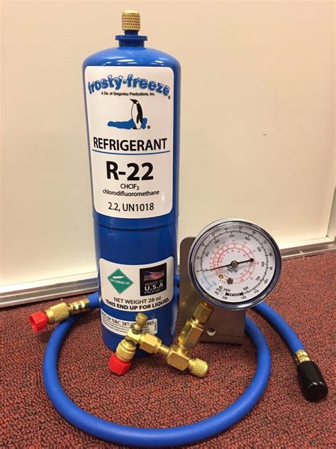 R22 Refrigerant R 22 Air Conditioner 28 Oz Large Recharge Kit A1 C