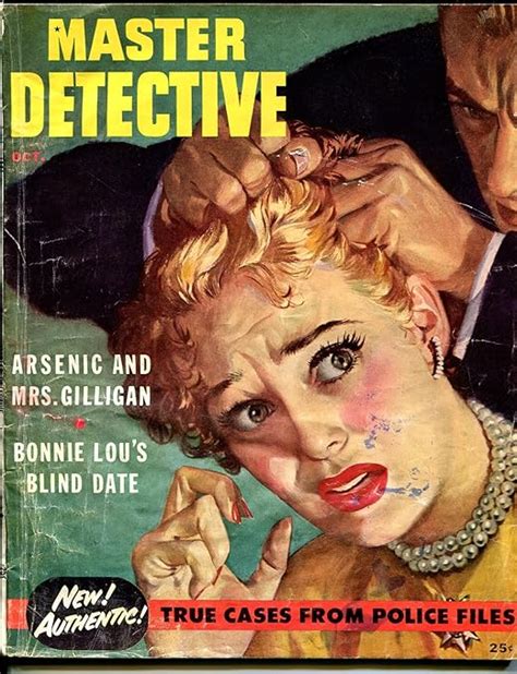 Master Detective 10 1952 Pulp Fiction Lurid Cover Carnival Crime Dl Champion At Amazon S