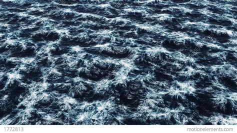 Realistic Stormy Ocean Stock Animation 1772813