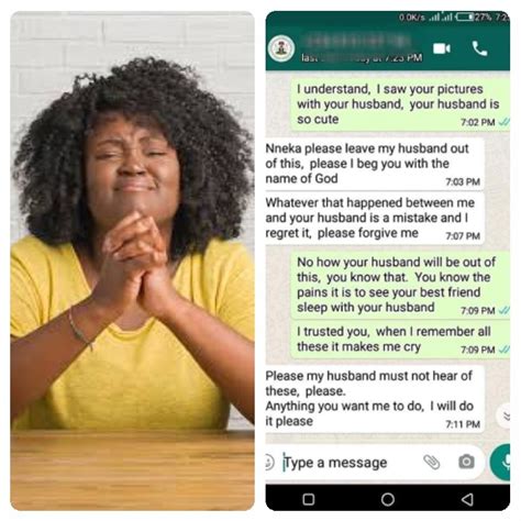 Lady Begs Her Friend Not To Tell Her Husband She Slept With Her Friend S Hubby Romance Nigeria