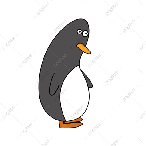 Cartoon Penguin Clipart Transparent Png Hd Cartoon Cute Penguin Hand