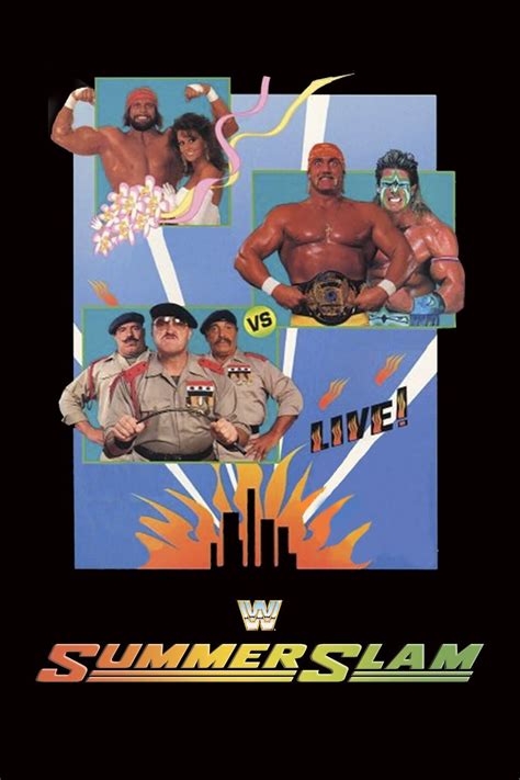 Wwe Summerslam 1991 1991 The Poster Database Tpdb