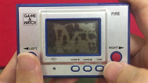 Nintendo Game And Watch Fire Rc 04 1980 Unboxing Youtube