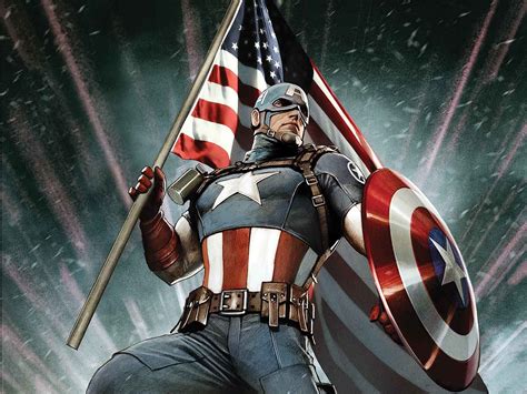 Captain America Wallpaper And Background Image 1600x1200 Id438716