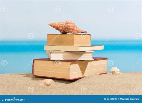 Book On The Beach Stock Image Image Of Stone Summer 67491227