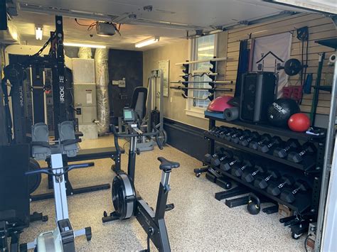 1 Car Garage Gym Home Gym Garage Gym Room At Home Gym Setup