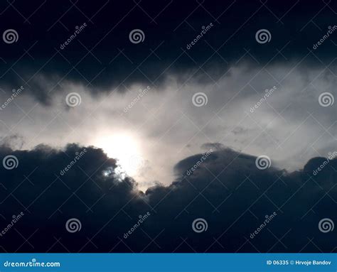 No Sunny Clouds Stock Image Image Of Weather Cloudy Dark 6335