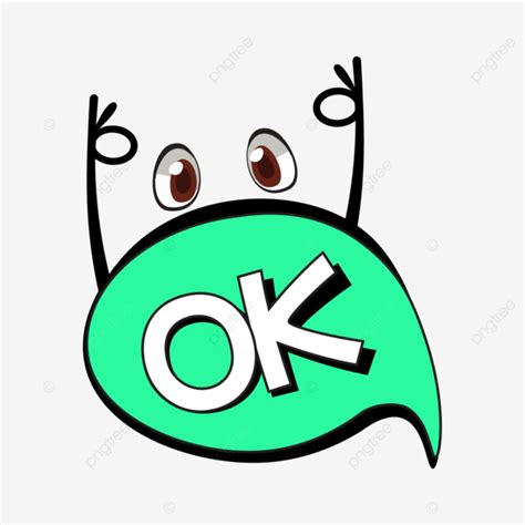 Ok Stickers Vector Ok Okay Ok Vector Png And Vector With Transparent