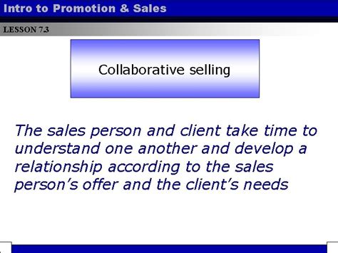 Lesson 7 3 Sales Strategies Skills Techniques Intro