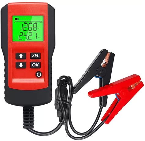 Ae Digital V Car Battery Tester Automotive Battery Load Tester And Analyzer Of Battery Life