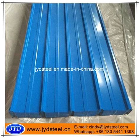 Furthermore, it is acknowledged for its durability and easy installation features. Hot Item Blue Color Corrugated Roofing Iron Sheet ...