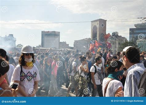 Gezi Park Protests In Istanbul Editorial Stock Image Image Of