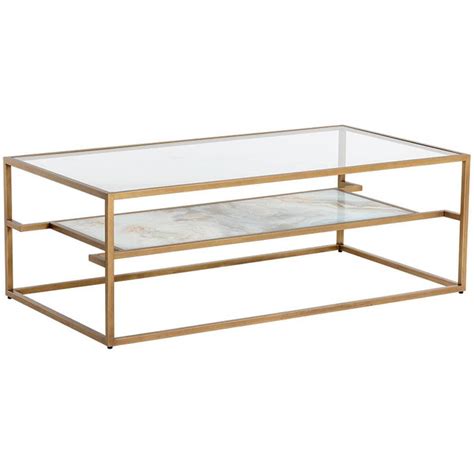 Contemporary Rectangular Glass Top Coffee Table 46 Uk