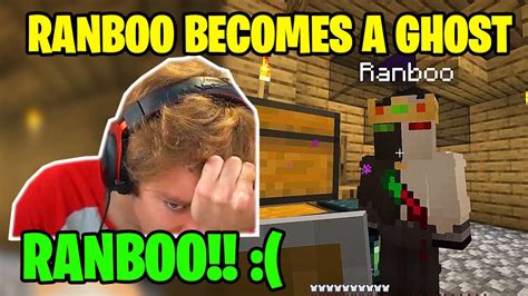 Ranboo Dies And Becomes A Ghost Dream Smp Youtube