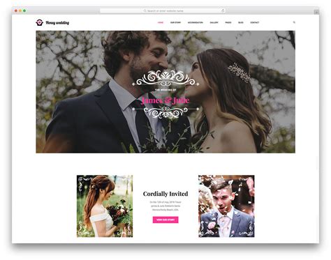 Maybe you would like to learn more about one of these? Most Popular Free Wedding Website Templates 2019 - Colorlib