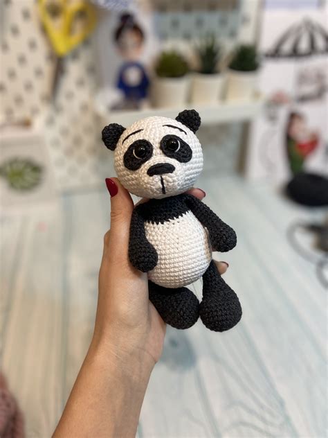 Crochet Pattern Panda Bear Amigurumi Panda Bear Pdf Etsy In 2021