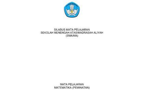 Berikut ini adalah contoh silabus dan rpp geografi satu lembar sesuai kebijakan mendikbud nadiem makarim (se mendikbud no. Silabus Kelas Xi Matematika Kurikulum 2013 - Silabus Rpp