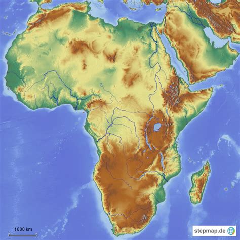 Maybe you would like to learn more about one of these? StepMap - Afrika ohne Beschriftung - Landkarte für Deutschland