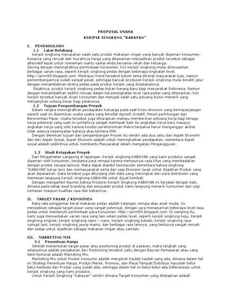 Check spelling or type a new query. Contoh Proposal Keripik Singkong : 403 resep keripik ...