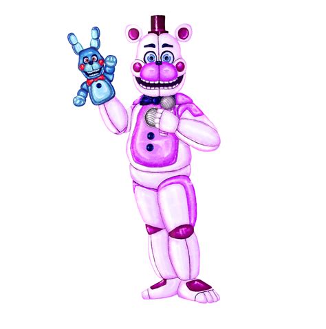 Funtime Freddy Fnaf Sl Ms Paint Speedpaint By Milacaroline On