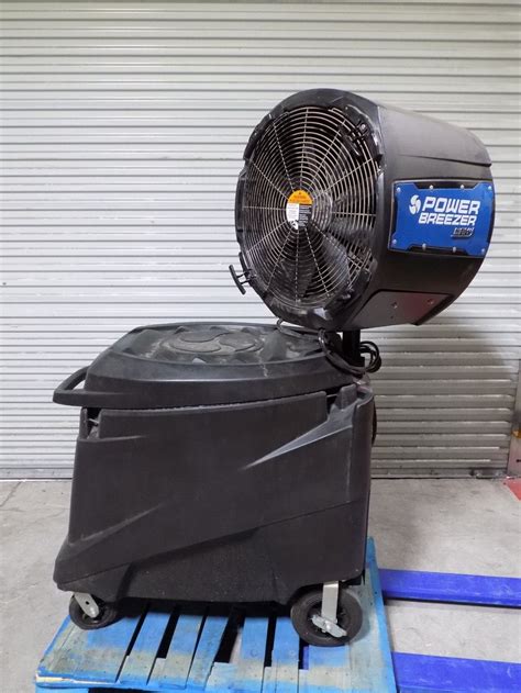 Power Breezer Portable Evaporative Cooler 23 Fan 65600 Btu 110v Parts