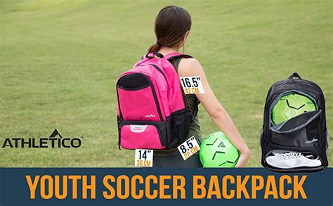 Athletico Youth Soccer Bag Soccer Backpack And Bags For