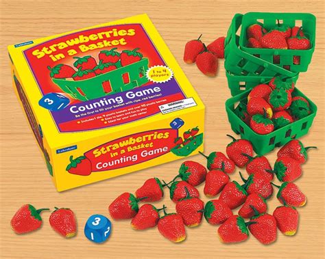 Strawberries In A Basket Counting Game Counting Games Lakeshore