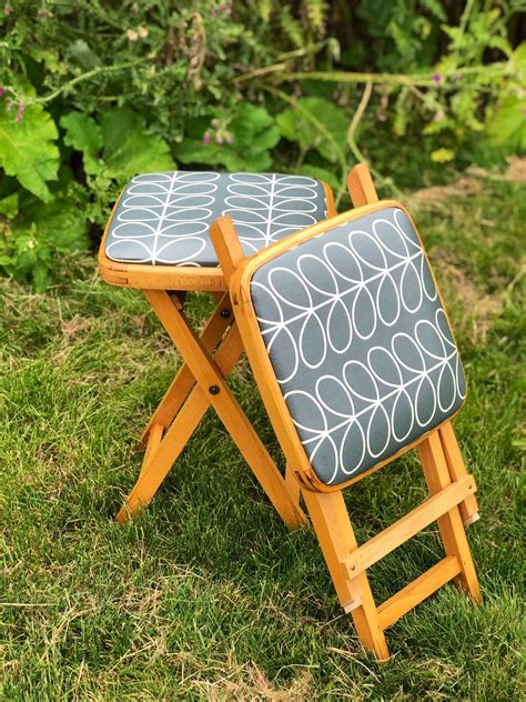 Collapsible Kitchen Stools Perfect For Picnics Inside Or Out