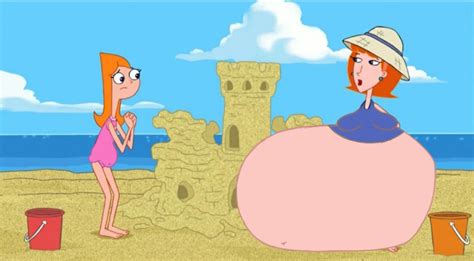 Linda And Candace Flynn Belly By Massive Satisfaction On Deviantart