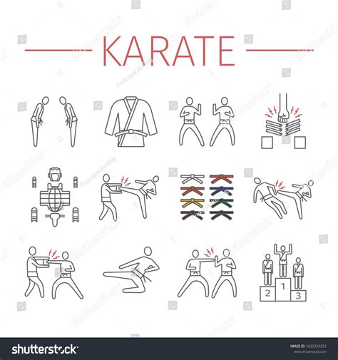 Kumite Kata Over 30 Royalty Free Licensable Stock Vectors And Vector Art