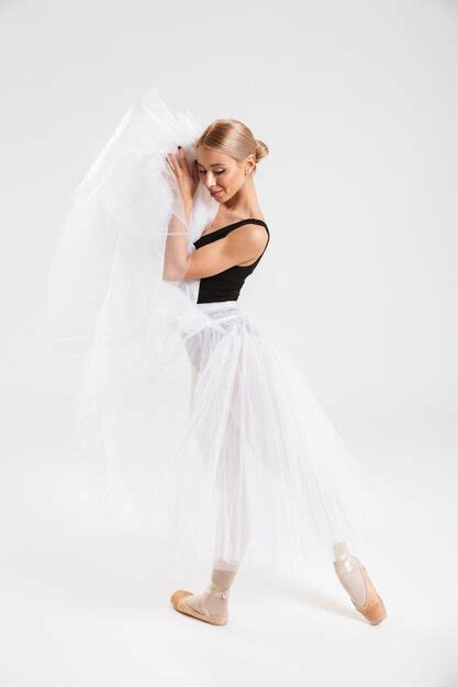 Premium Photo Beautiful Young Woman Ballerina Dancing